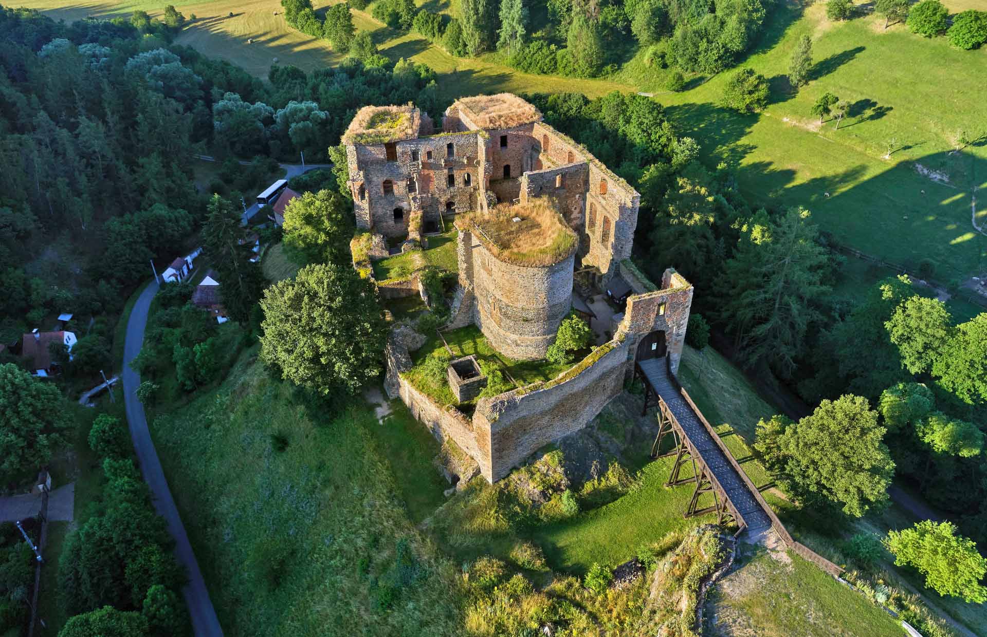 Hrad Krakovec. Foto: SCCR / Libor Sváček