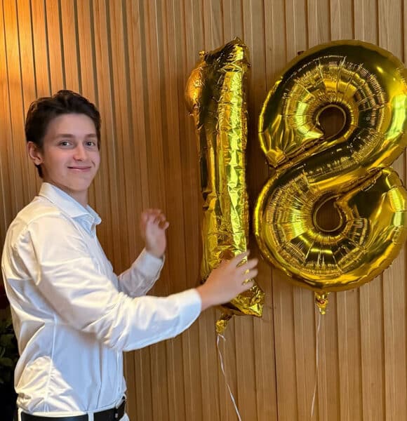 Kristian Kokta oslavil 18. narozeniny, je z něho fešák. Foto: Instagram