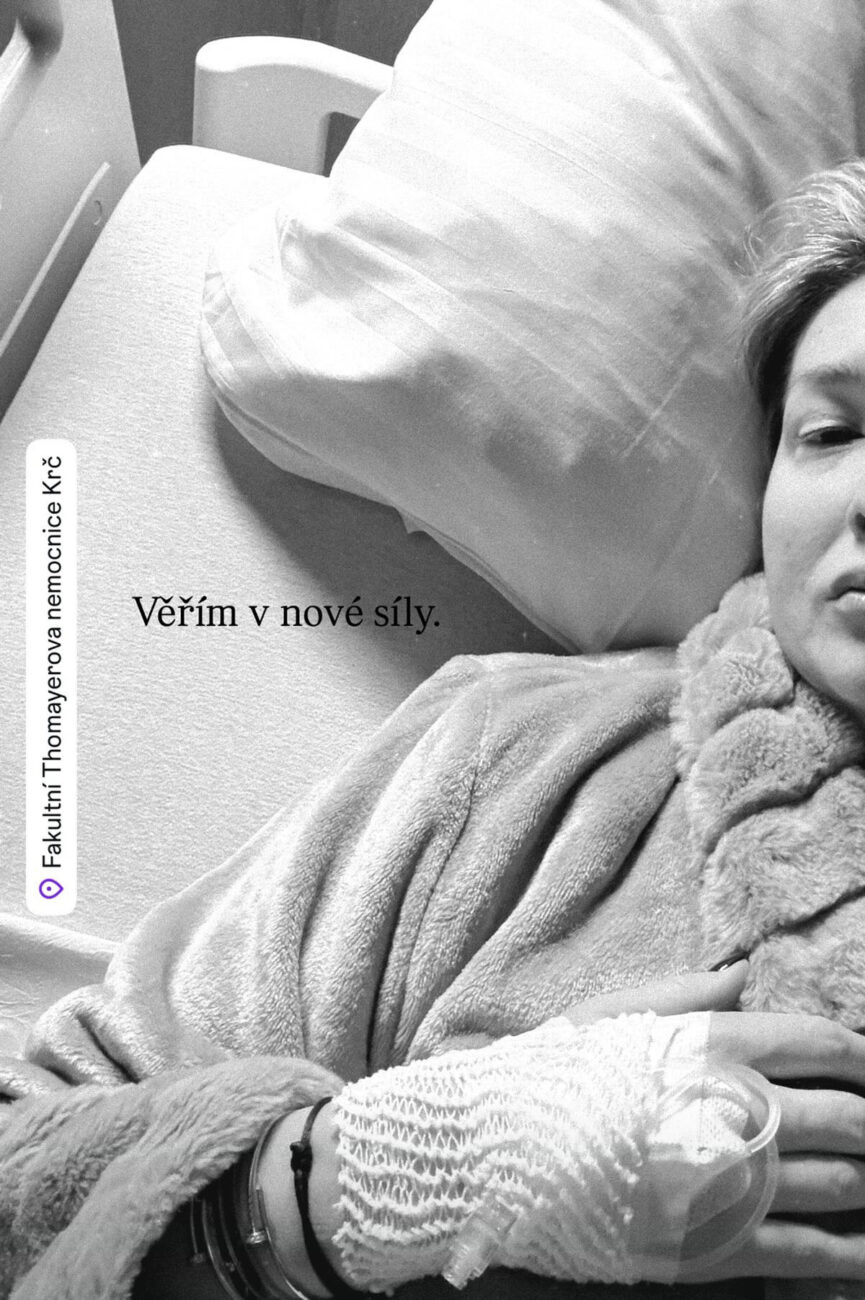 Dominika Mesarošová skončila v nemocnici. Foto: IG
