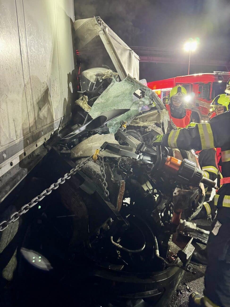 Vážná nehoda na Pražském okruhu. Foto: HZS