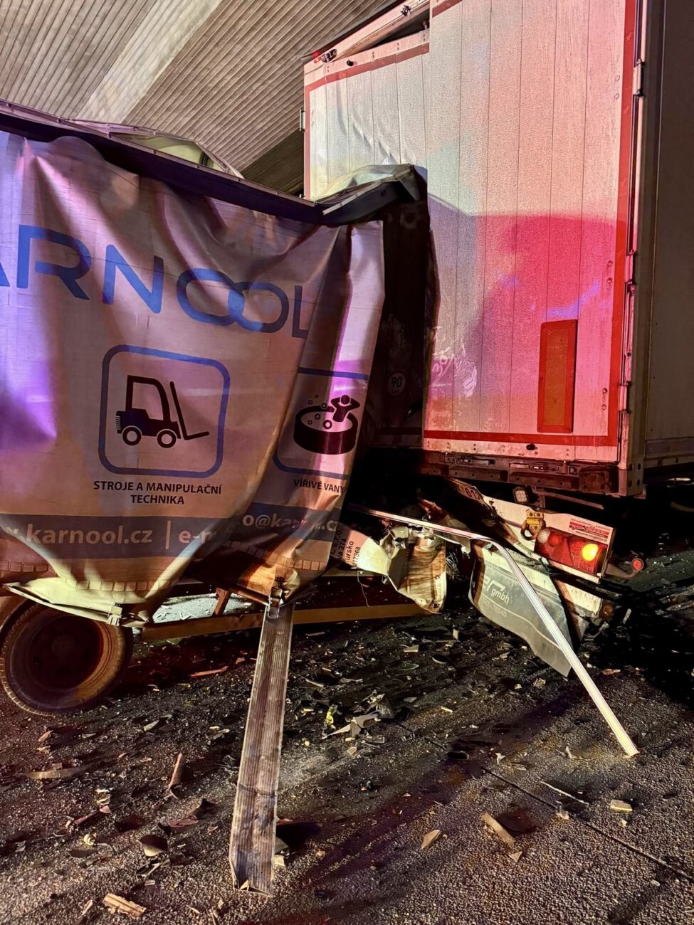 Vážná nehoda na Pražském okruhu. Foto: HZS