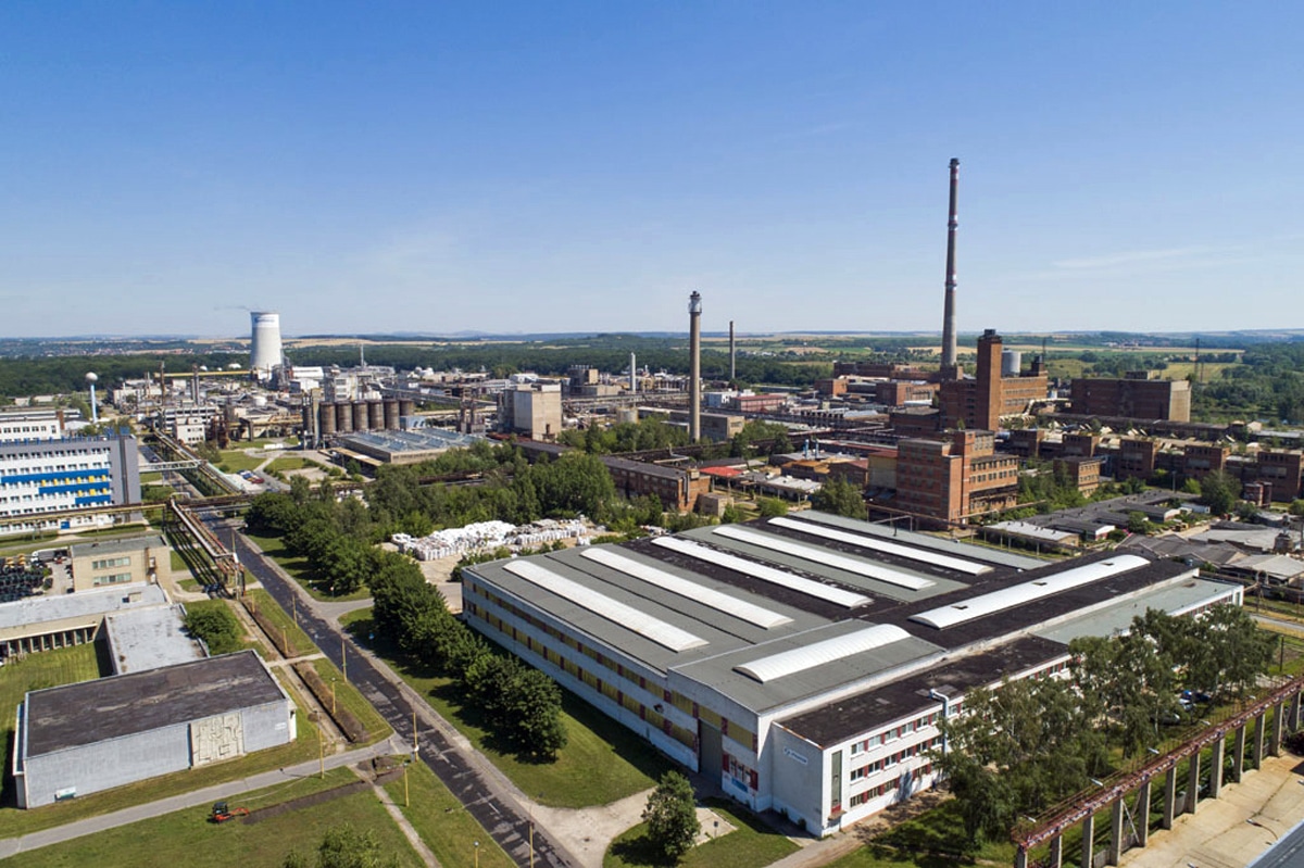 Areál chemičky Spolana Neratovice. Foto: Spolana