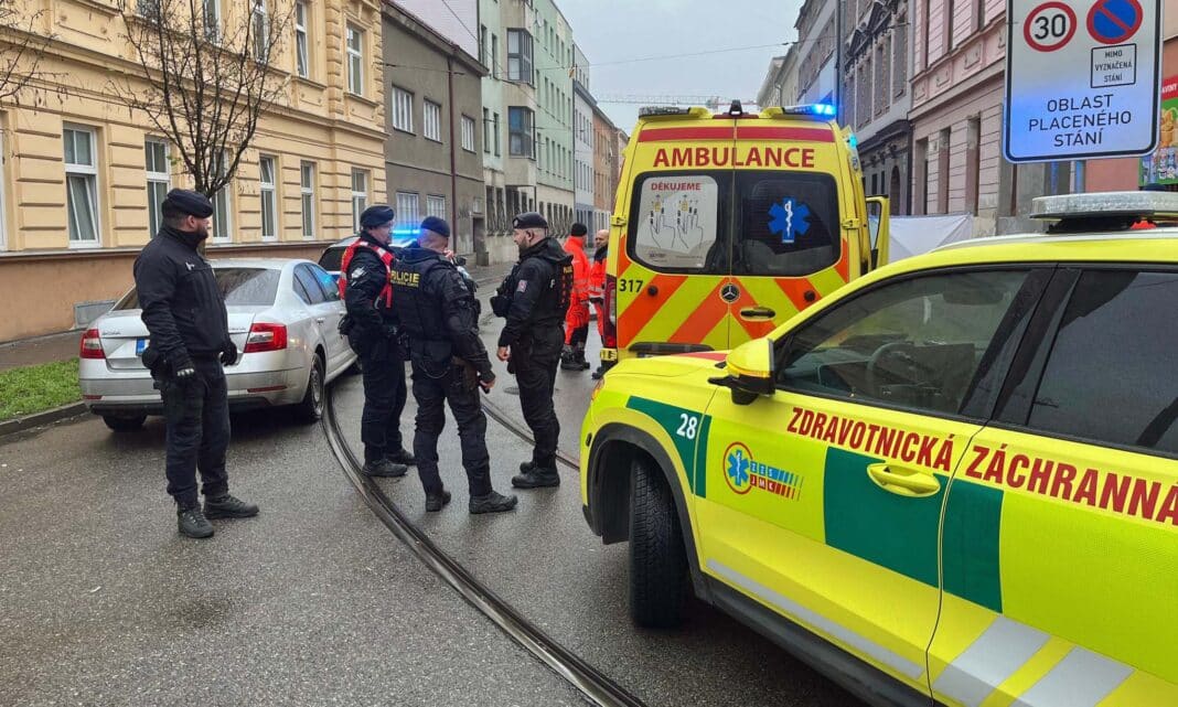 Policie vyšetřuje vraždu v Brně. Foto: PČR
