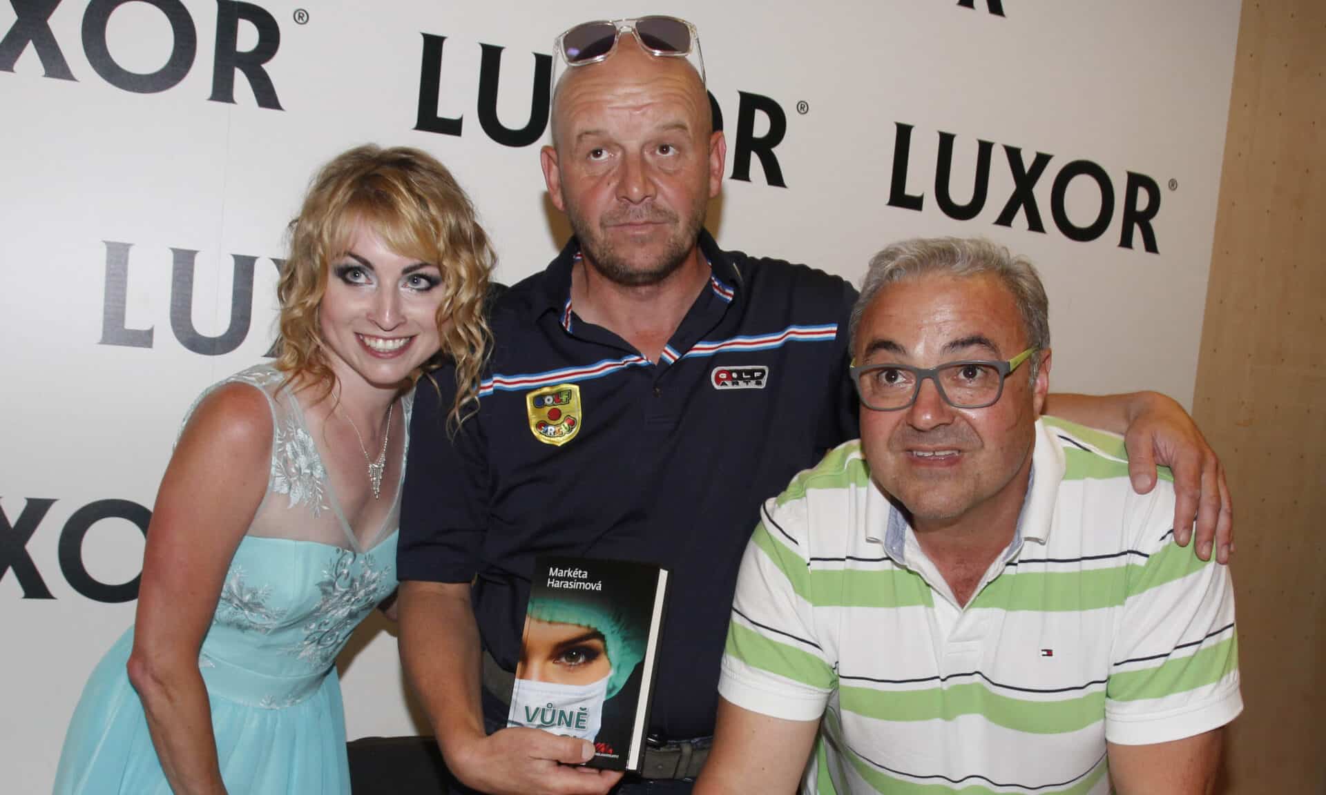 Markéta Harasimová, Pavel Nečas a Martin Zounar. Foto: Nextfoto
