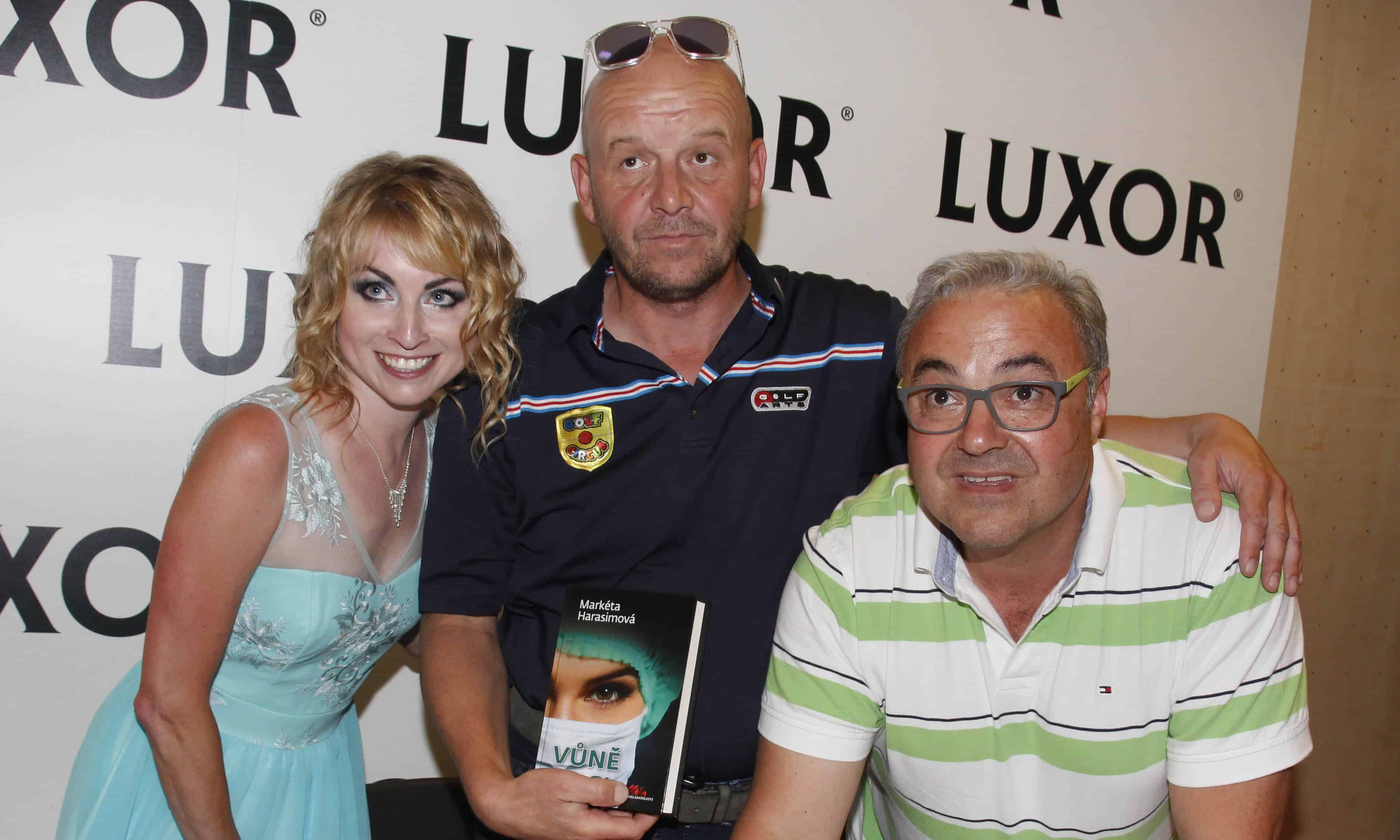 Markéta Harasimová, Pavel Nečas a Martin Zounar. Foto: Nextfoto