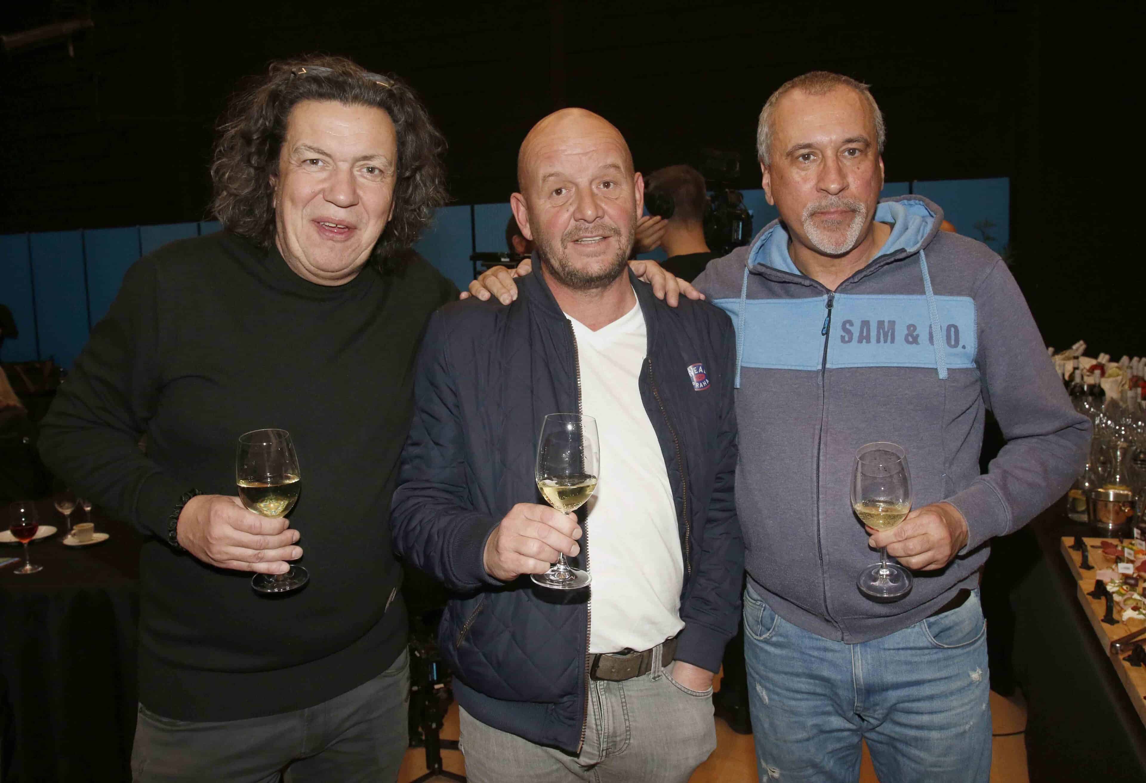 Richard Genzer, Pavel Nečas a David Suchařípa. Foto: Nextfoto