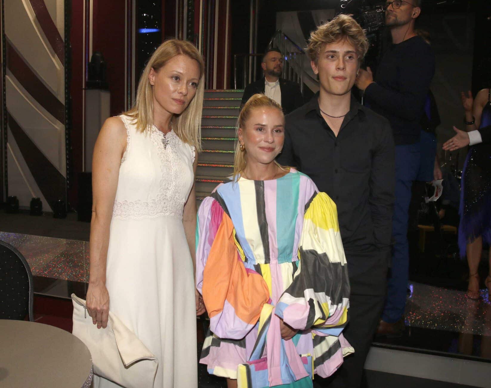 Linda Rybová s dětmi Marianou a Františkem. Foto: Nextfoto