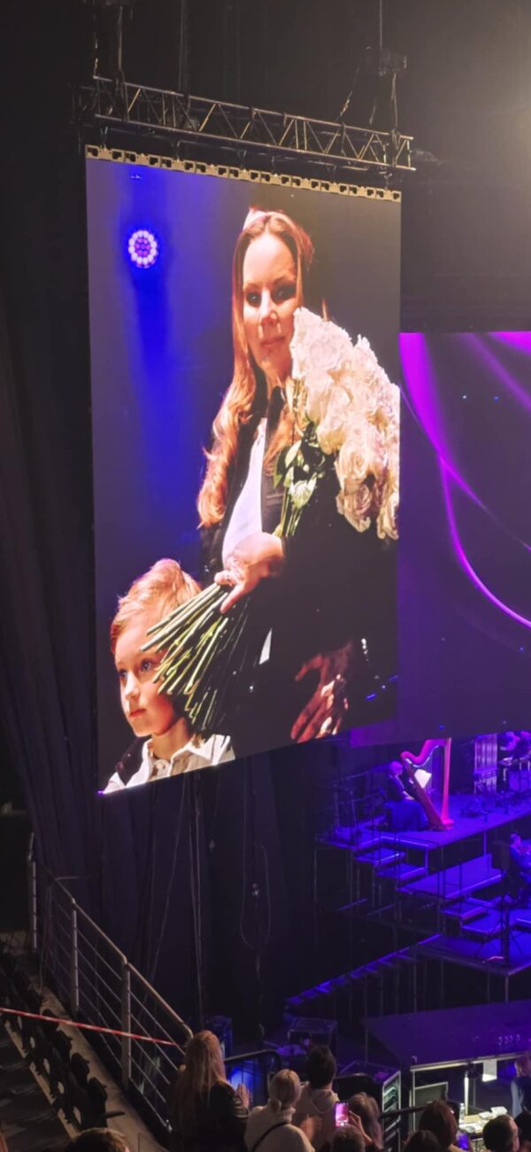 Na koncert pro Patrika přišla vdova Nikola Hezucká. Foto: ČRzprávy