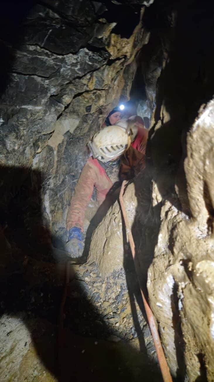 Záchranná akce v jeskyni byla velmi náročná. Foto: HZS