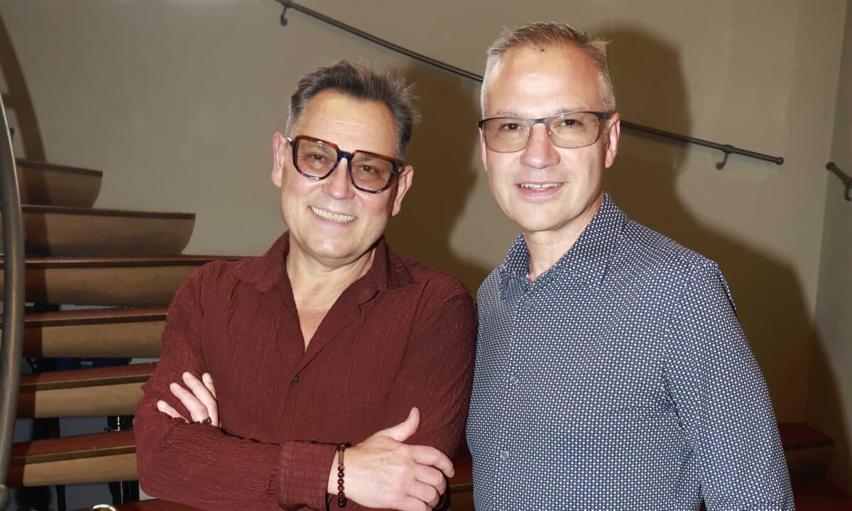 Pavel Vítek a Janis Sidovský. Foto: Nextfoto