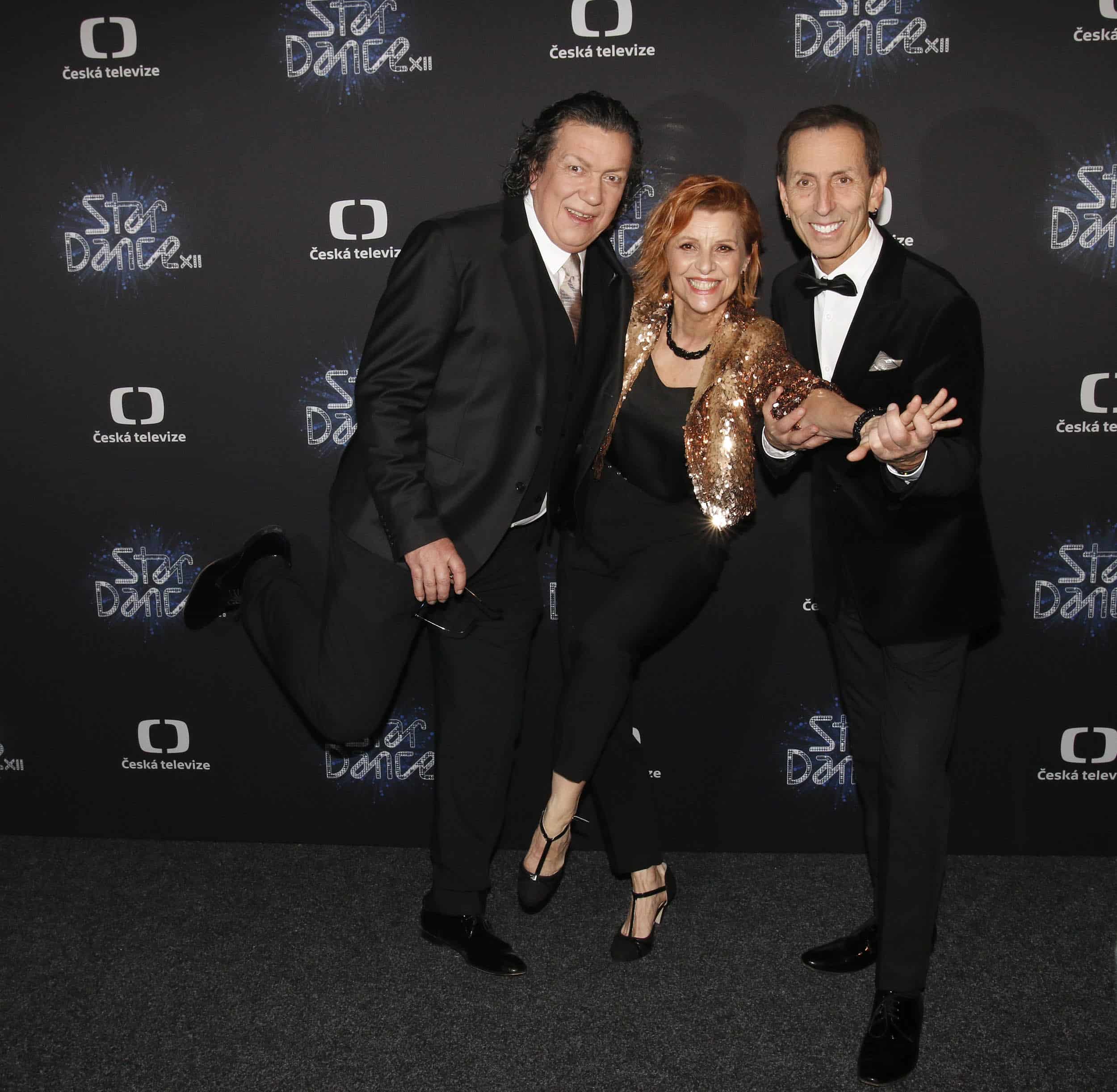 Porotci StarDance Richard Genzer, Tatiana Drexler a Zdeněk Chlopčík. Foto: Nextfoto