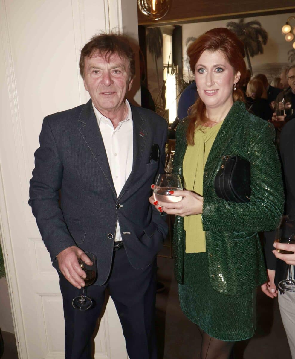 Pavel Trávníček a jeho žena Monika na snímku z prosince. Foto: Nextfoto