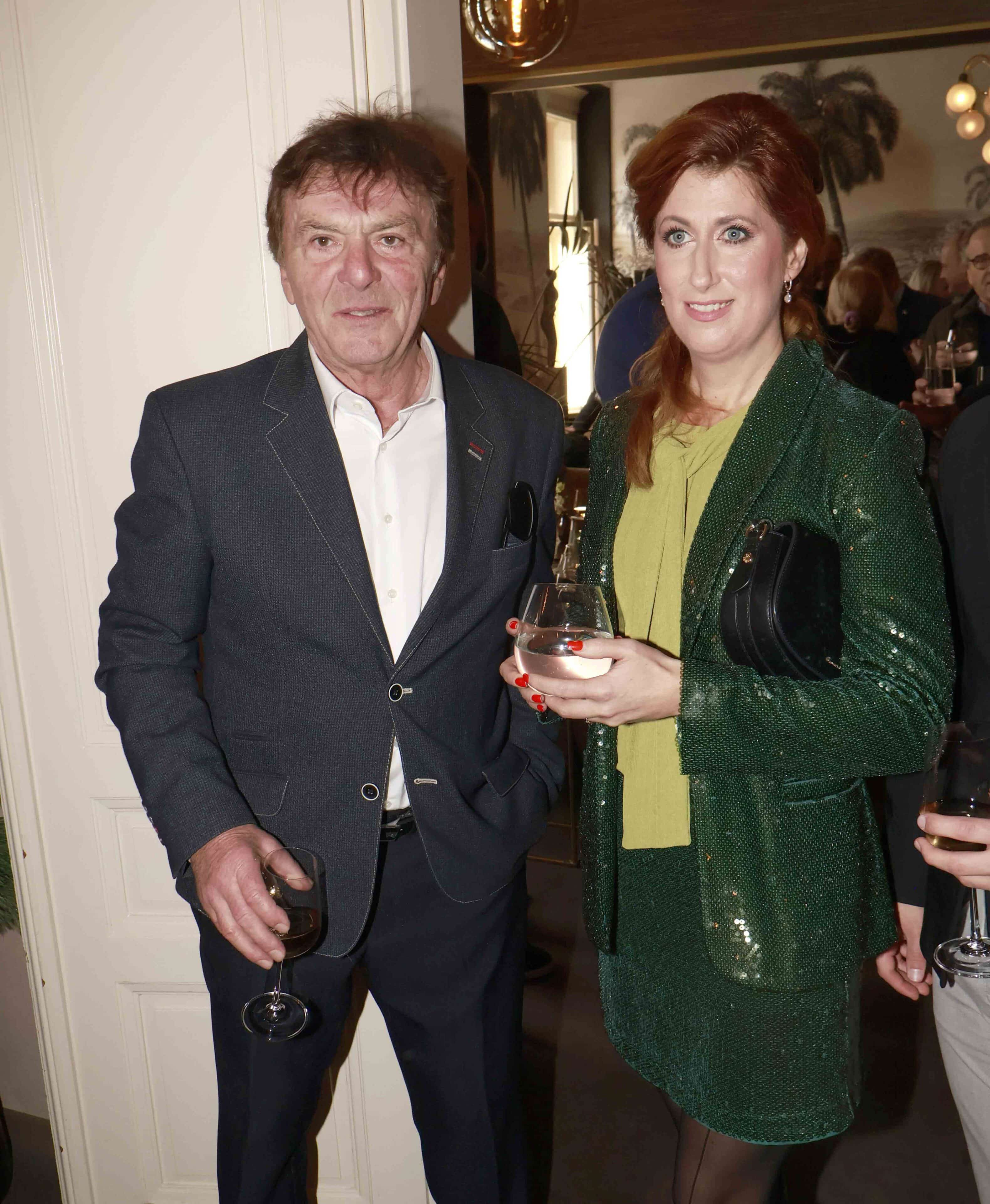 Pavel Trávníček a jeho žena Monika na snímku z prosince. Foto: Nextfoto