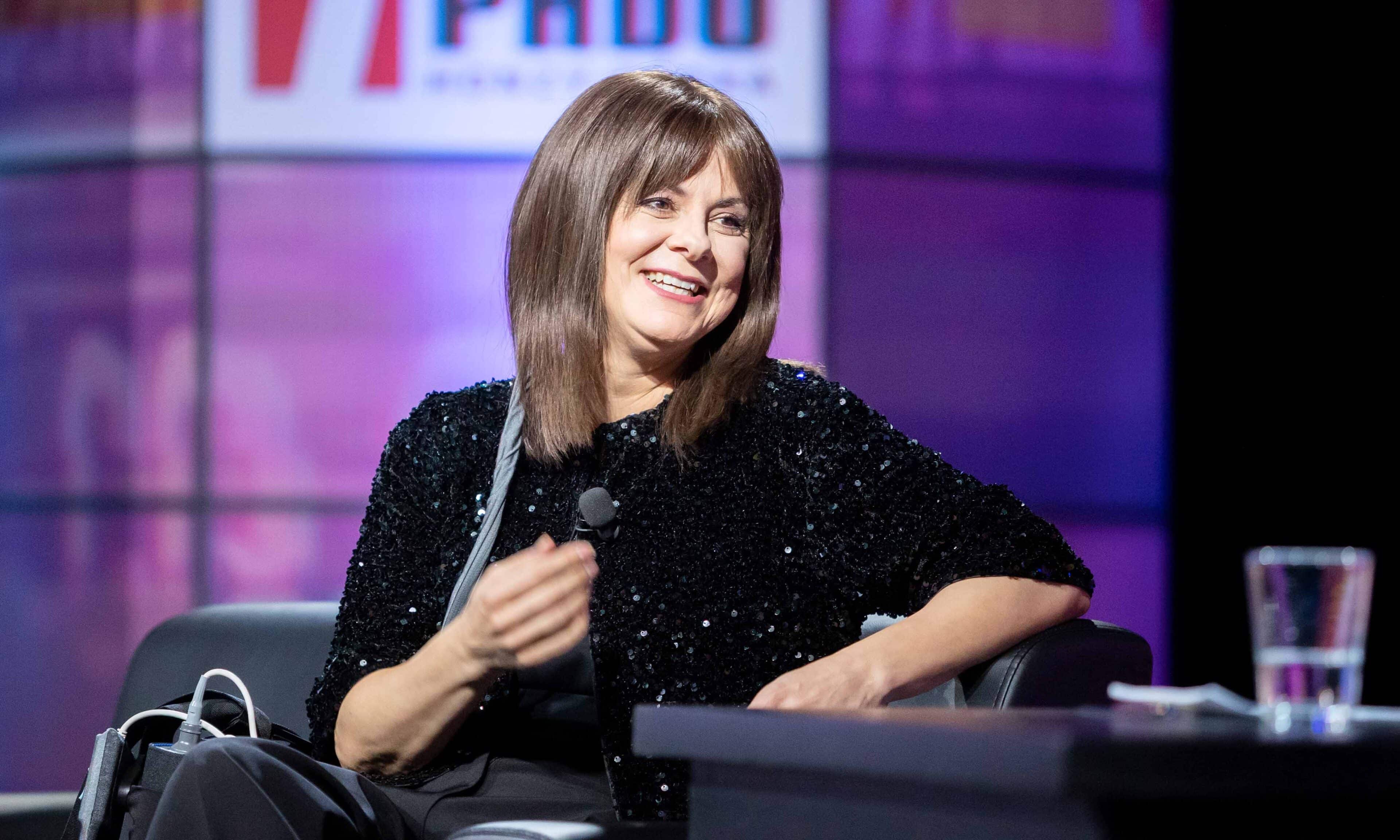 Laďka Něrgešová v pořadu 7 pádů Honzy Dědka. Foto: TV Prima (se souhlasem)