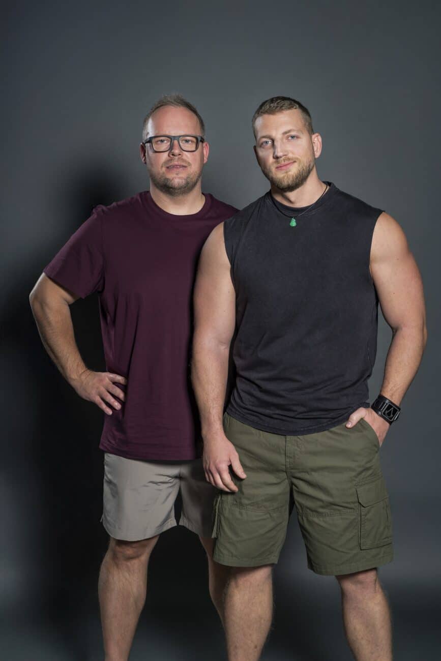 Soutěžící Asia Express Miloš a Roman. Foto: TV Prima (se souhlasem)