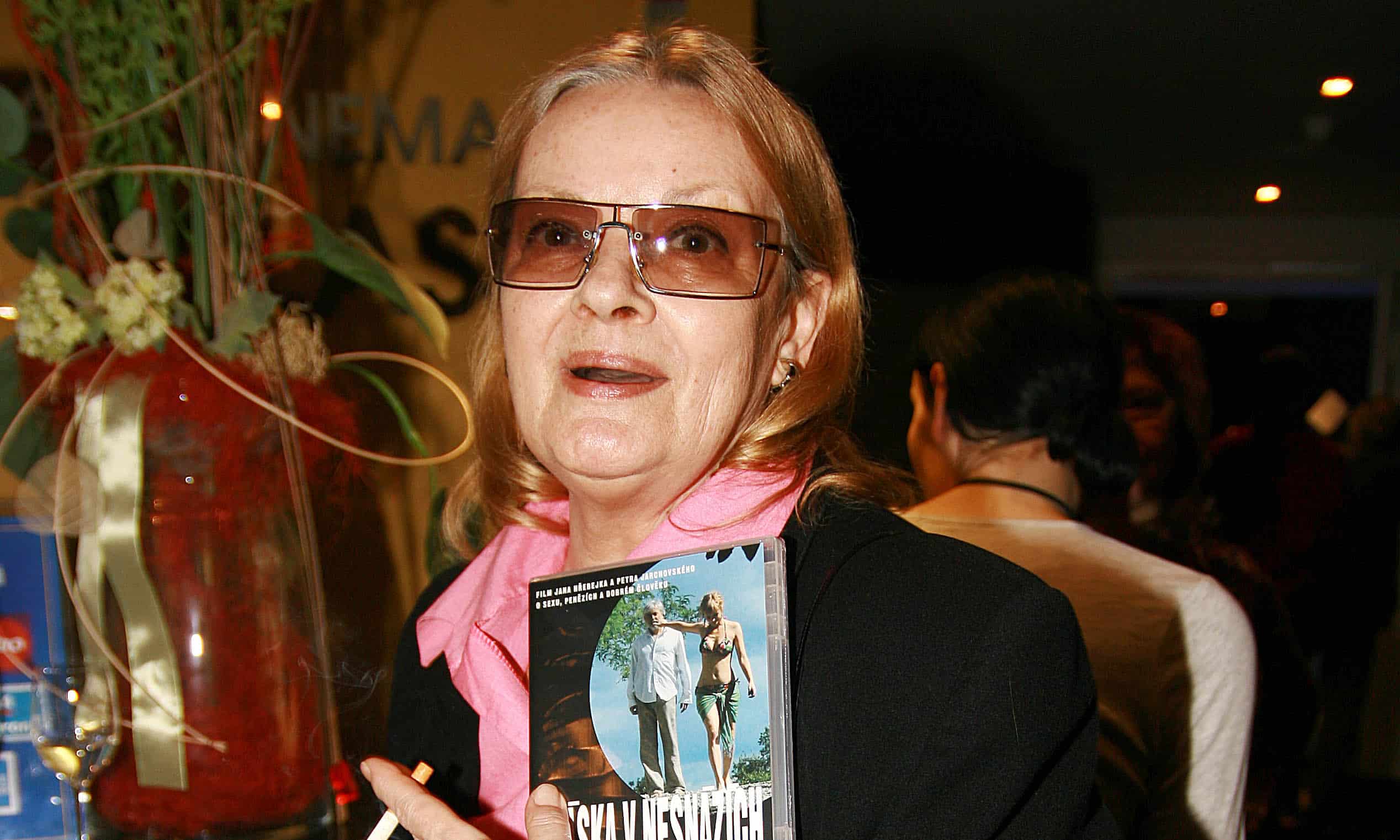 Jana Brejchová na křtu DVD s filmem Kráska v nesnázích z roku 2007. Foto: Nextfoto