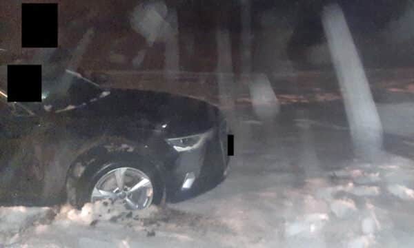 Mladíci driftováním zničili lyžařskou stopu v Josefově Dole. Foto: Policie ČR