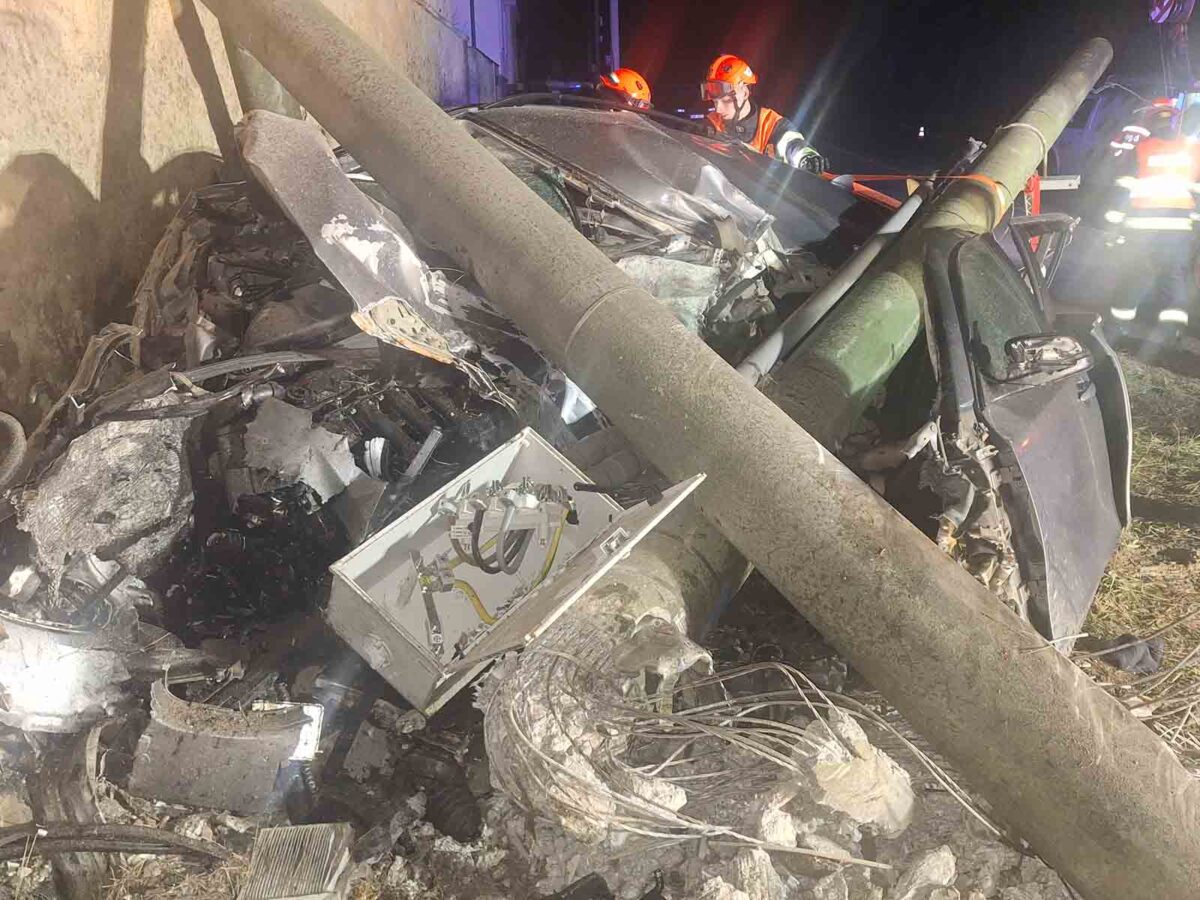 Tragická nehoda v Rešicích. Foto: Policie ČR