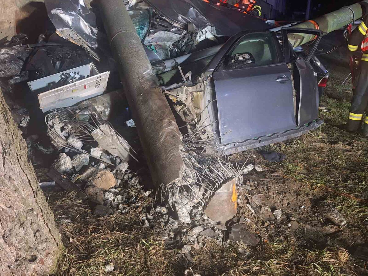 Tragická nehoda v Rešicích. Foto: Policie ČR