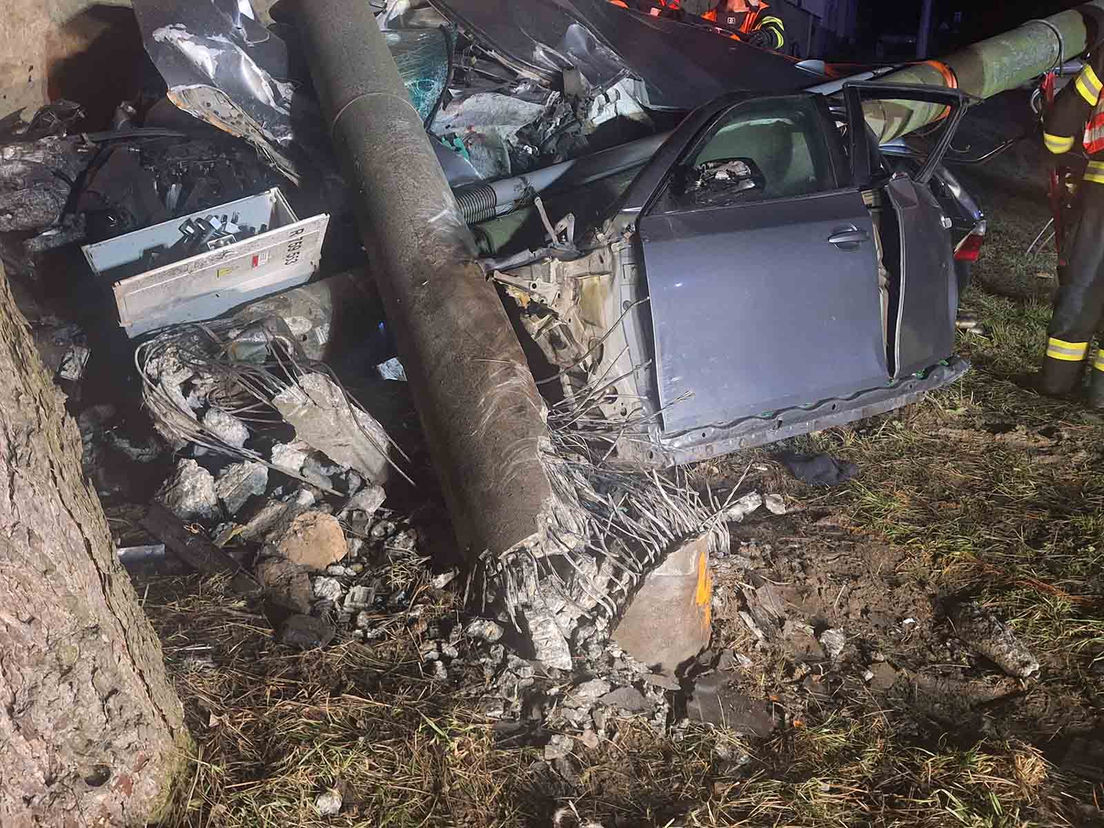 Tragická nehoda v Rešicích. Foto: Policie ČR