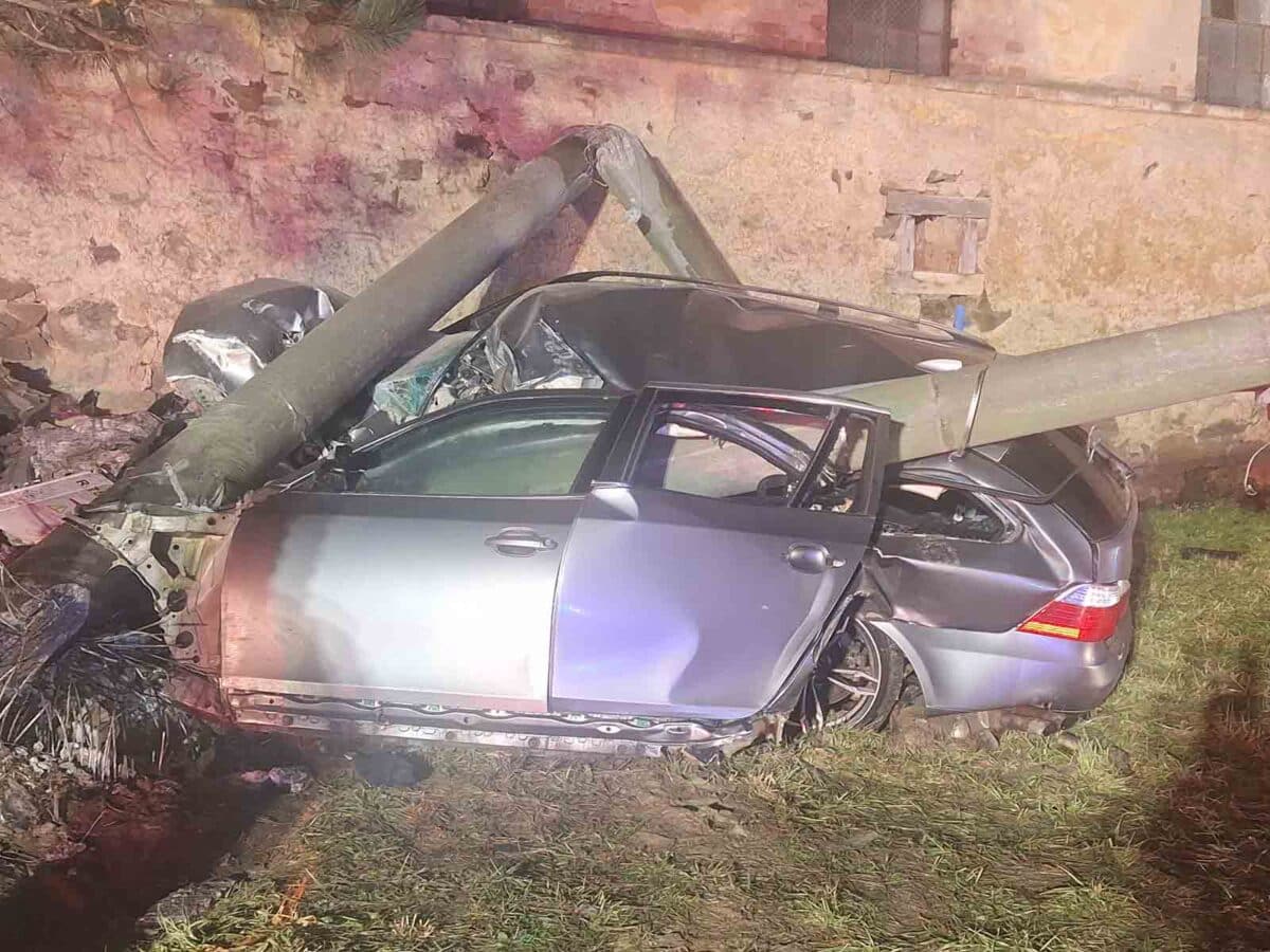 Tragická nehoda v Rešicích. Foto: Policie ČR