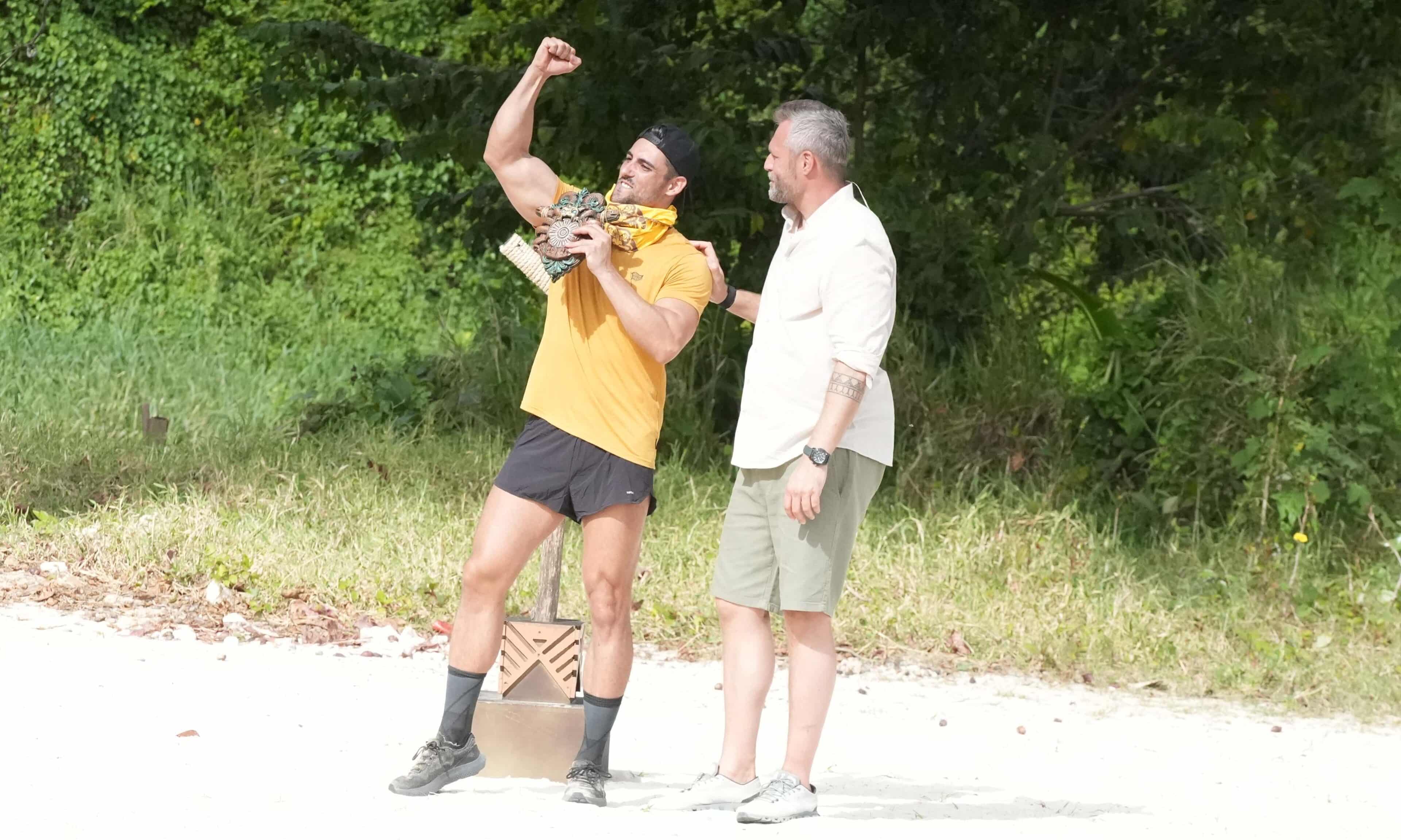 První osobní imunitu v Survivoru vyhrál Ján. Foto: se souhlasem TV Nova