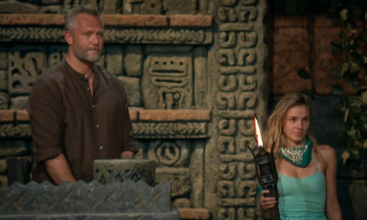 Na kmenové radě 6. dílu Survivor vypadla Bára. Foto: TV Nova