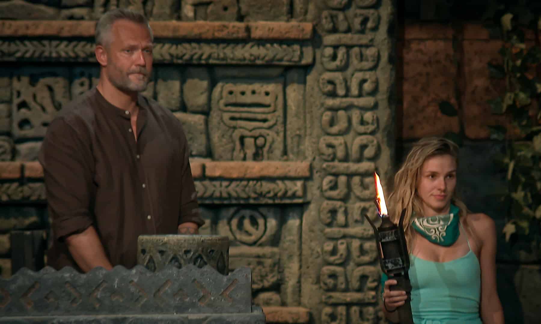 Na kmenové radě 6. dílu Survivor vypadla Bára. Foto: TV Nova