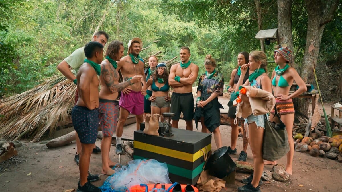Oba kmeny musely vybrat jednoho, který jejich řady opustí. Foto: TV Nova