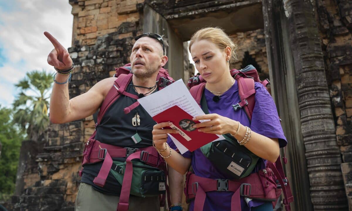 Jan Tuna a Nicole Šáchová v soutěži Asia Express. Foto: se souhlasem TV Prima