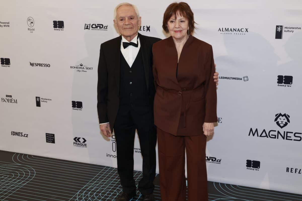 Herečka Lenka Termerová s manželem Morisem Issou. Foto: Nextfoto
