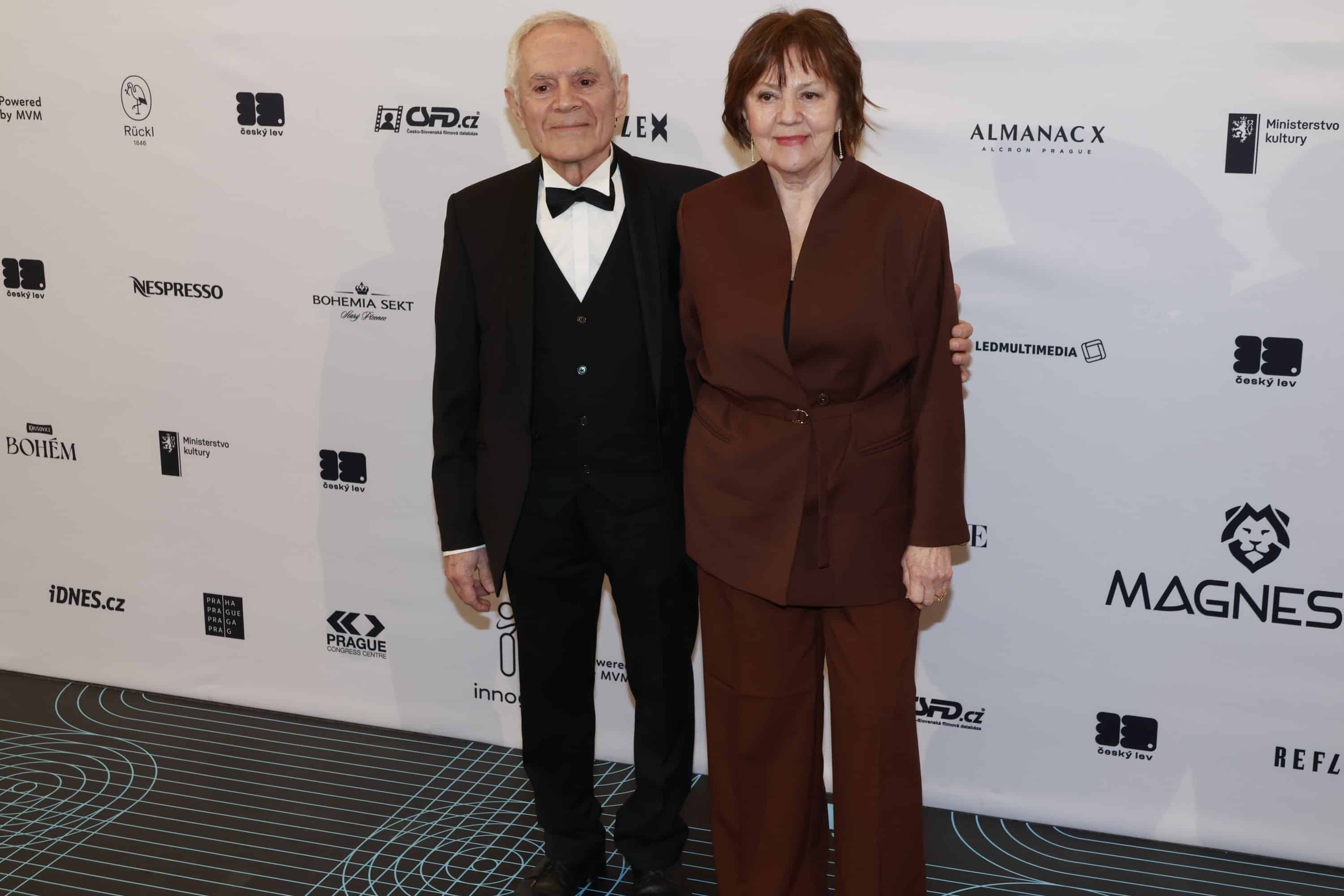 Herečka Lenka Termerová s manželem Morisem Issou. Foto: Nextfoto