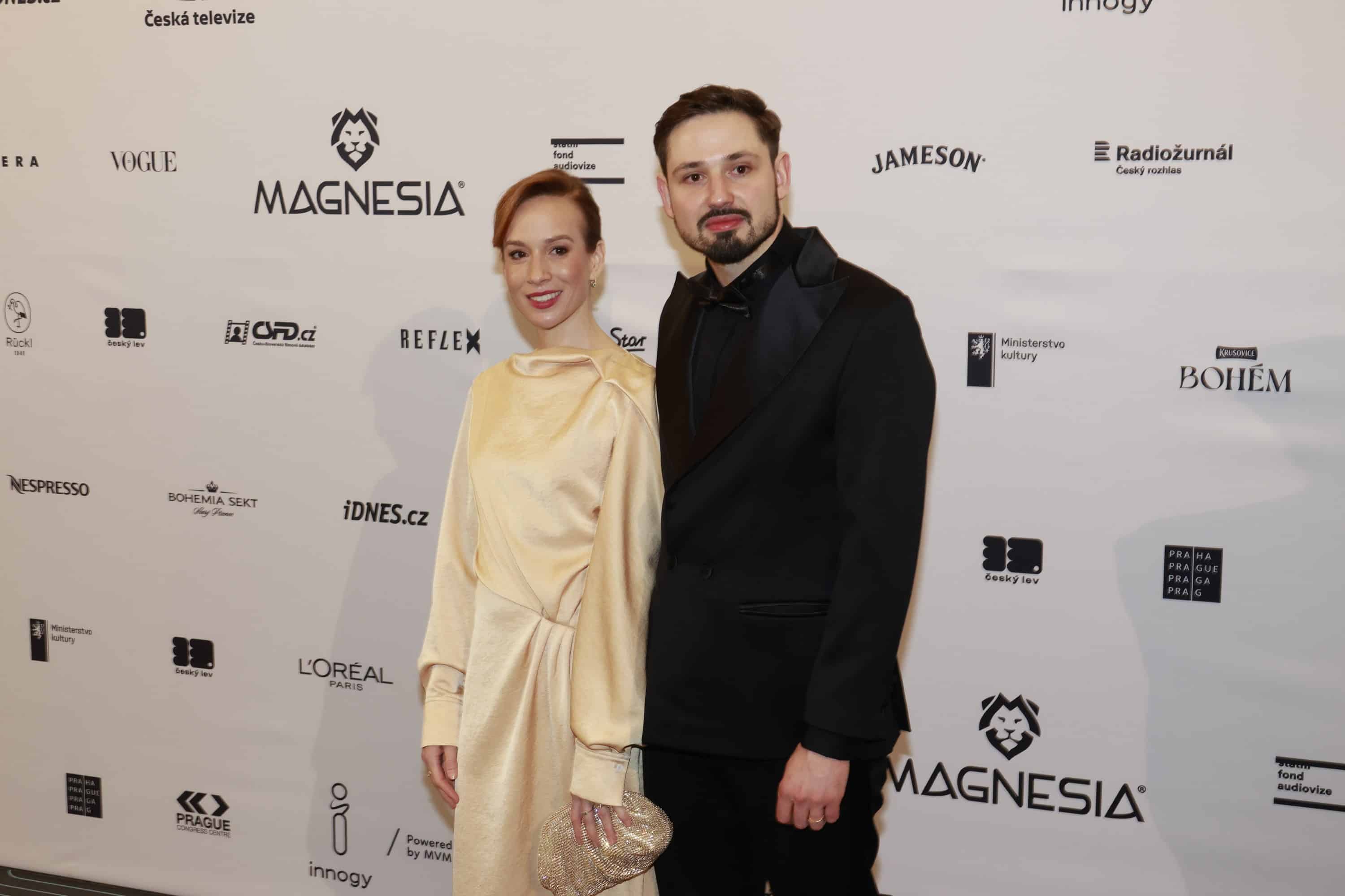 Herečka Tatiana Pauhofová s manželem Tomášem Maštalířem. Foto: Nextfoto