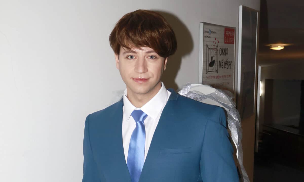 Milan Peroutka na premiéře muzikálu Andělé v březnu 2026. Foto: Nextfoto