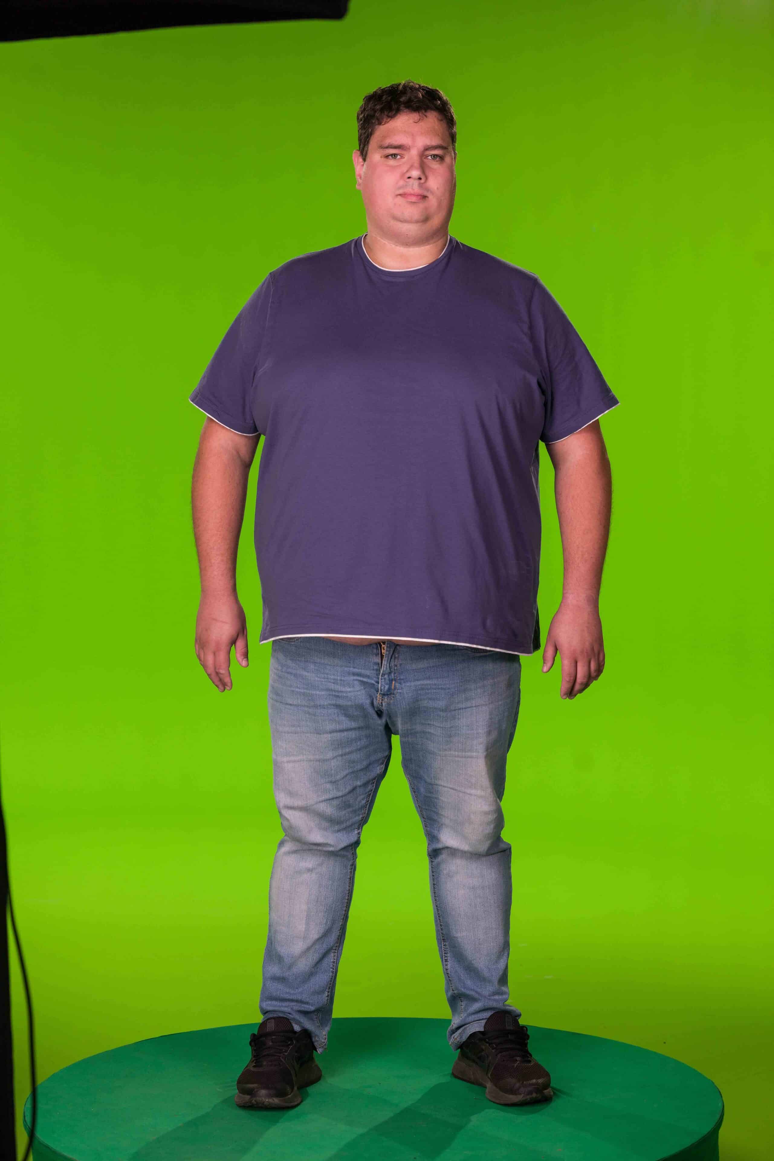 Jakub Chládek na začátku Extrémních proměn. Foto: TV Nova