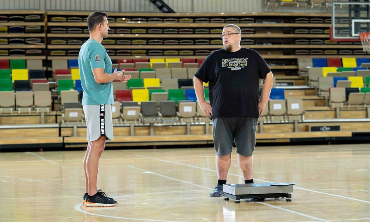 Honza Erben navážil rovných 197 kilogramů. Foto: TV Nova
