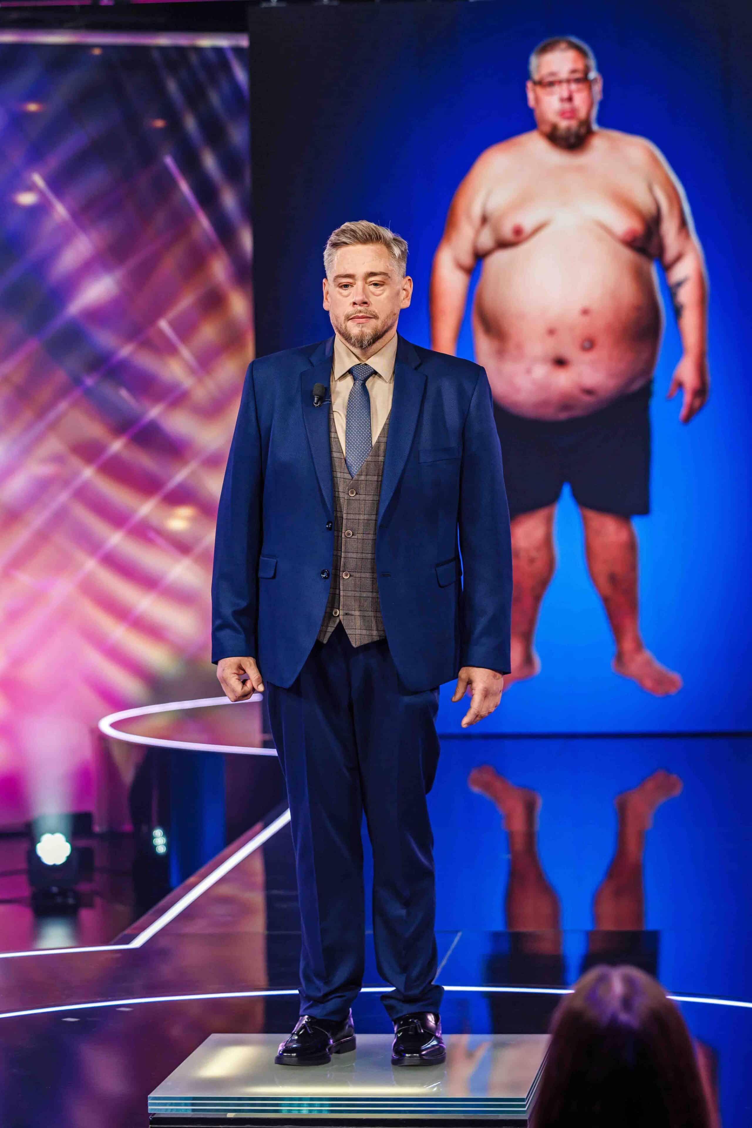 Honza Erben v Extrémních proměnách zhubl 109 kilogramů. Foto: TV Nova