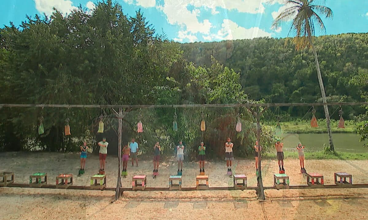 Souboj o kmenovou imunitu v 15. dílu Survivoru. Foto: TV Nova