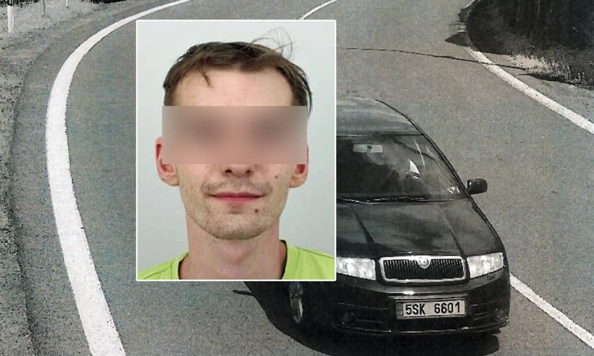 Pohřešovaný David zmizel i se svým autem. Foto: Policie ČR
