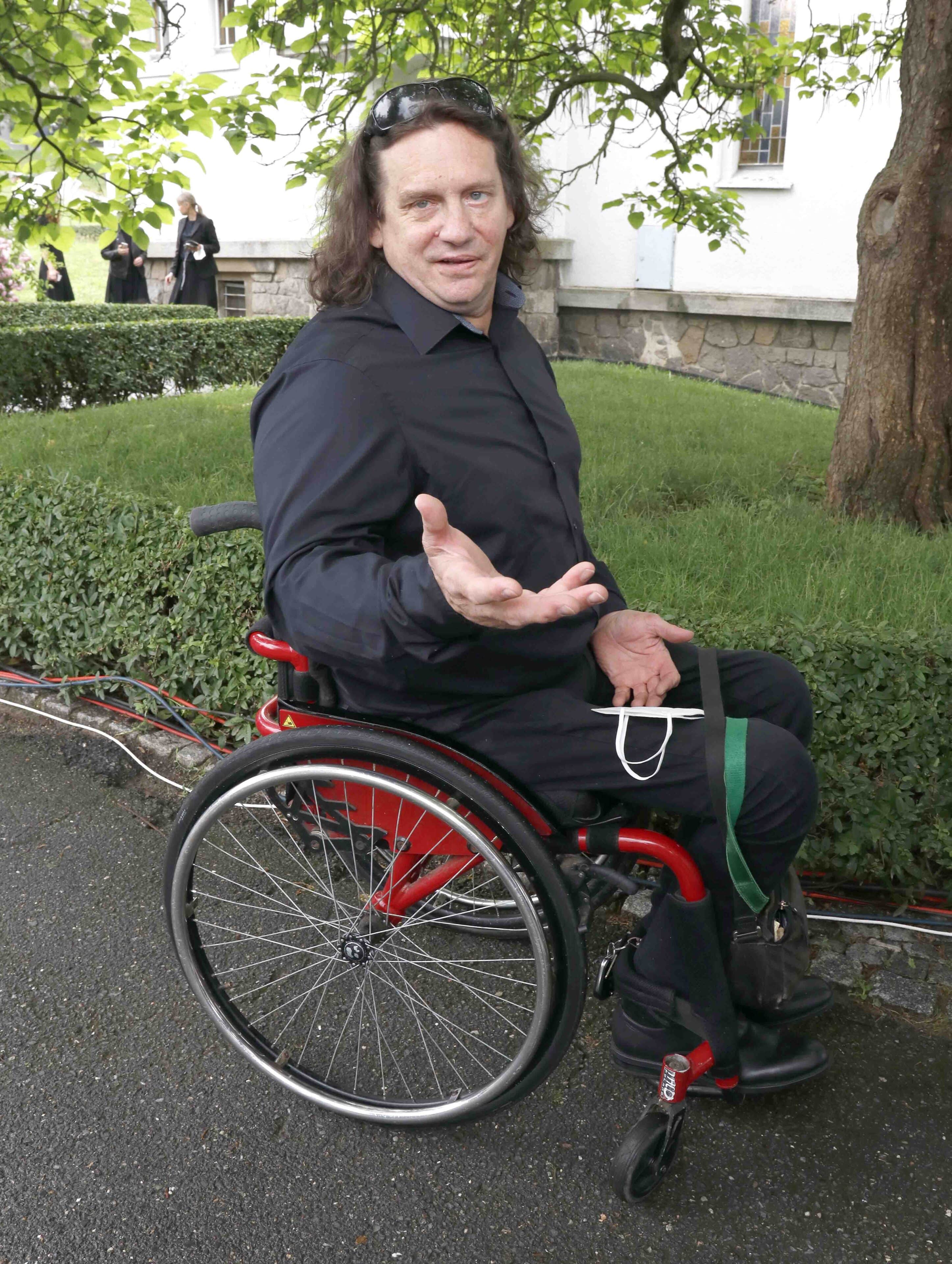 Herec Jan Potměšil prožil větší část života na invalidním vozíku. Foto: Nextfoto