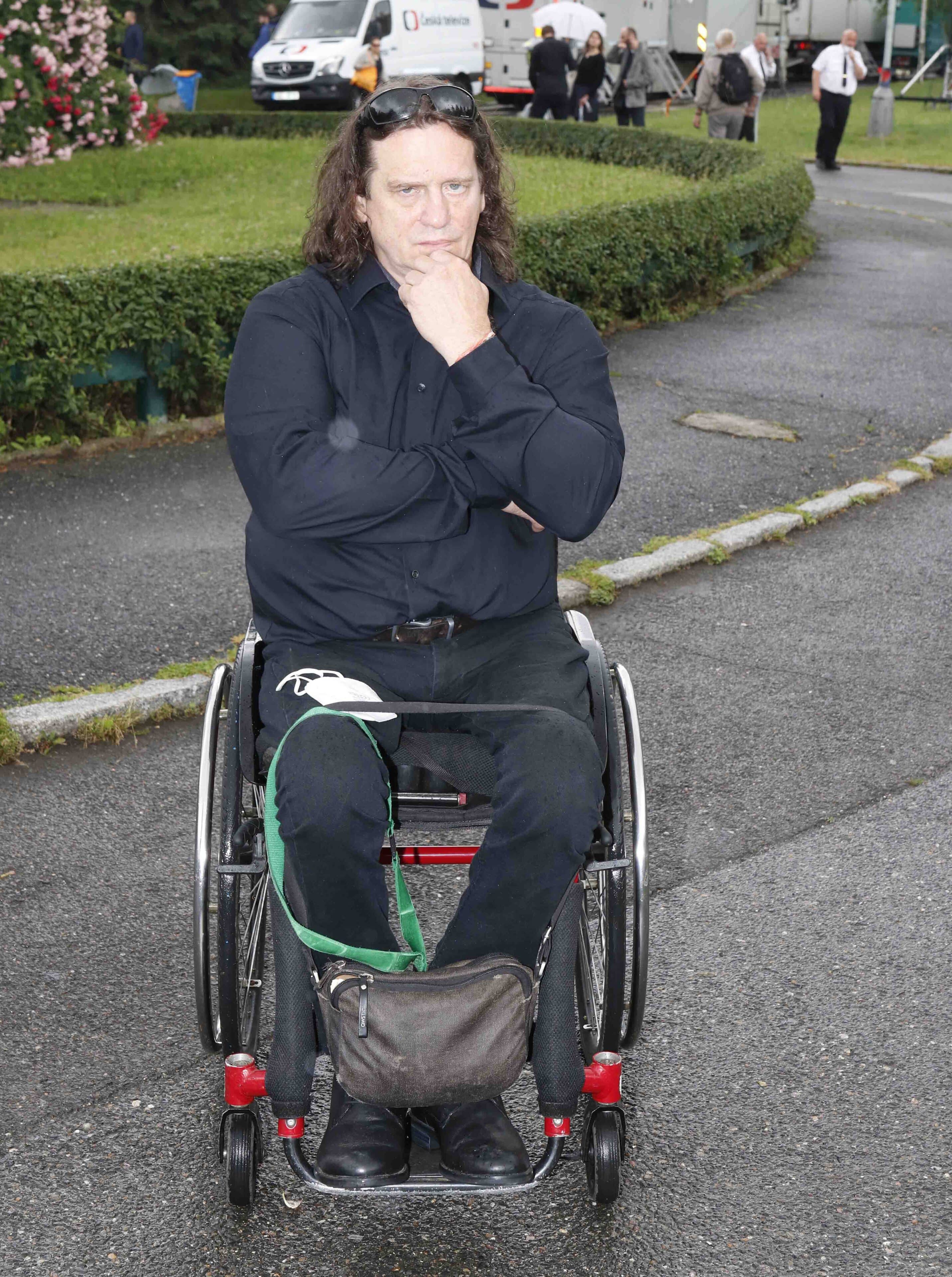 Herec Jan Potměšil prožil větší část života na invalidním vozíku. Foto: Nextfoto