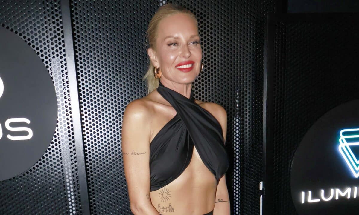 Modelka Simona Krainová má výstavní postavu. Foto: Nextfoto