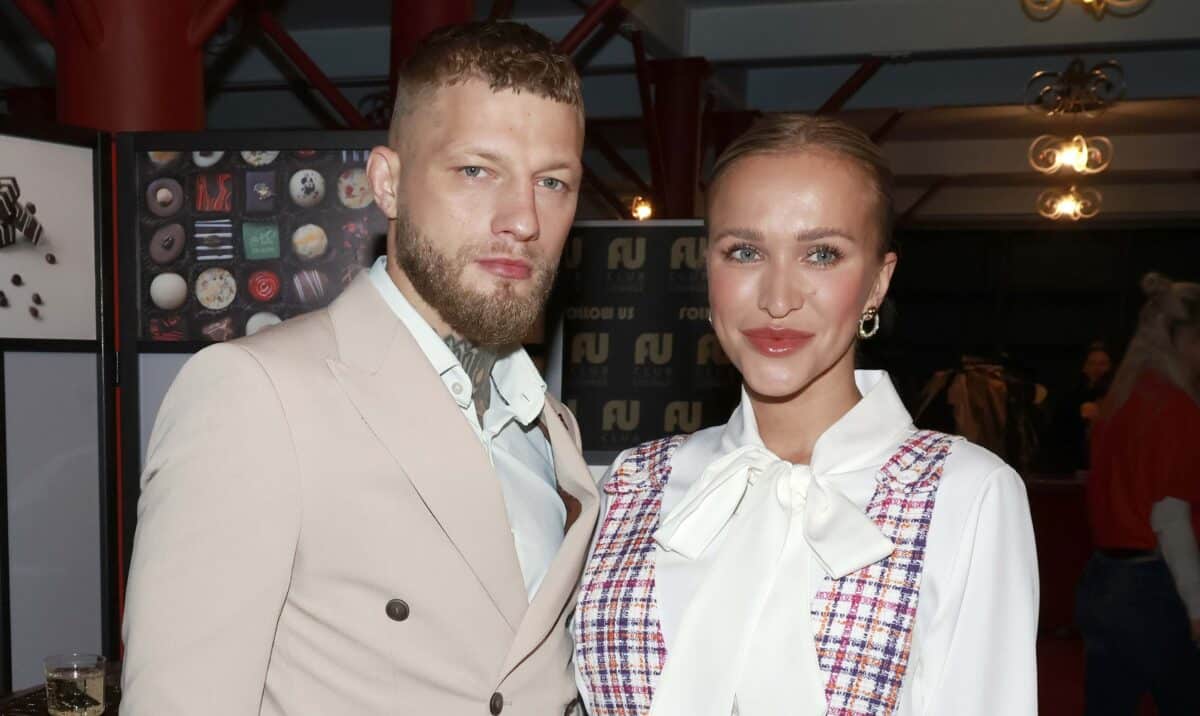 Nela Slováková s partnerem, MMA zápasníkem Radkem Roušalem. Foto: Nextfoto