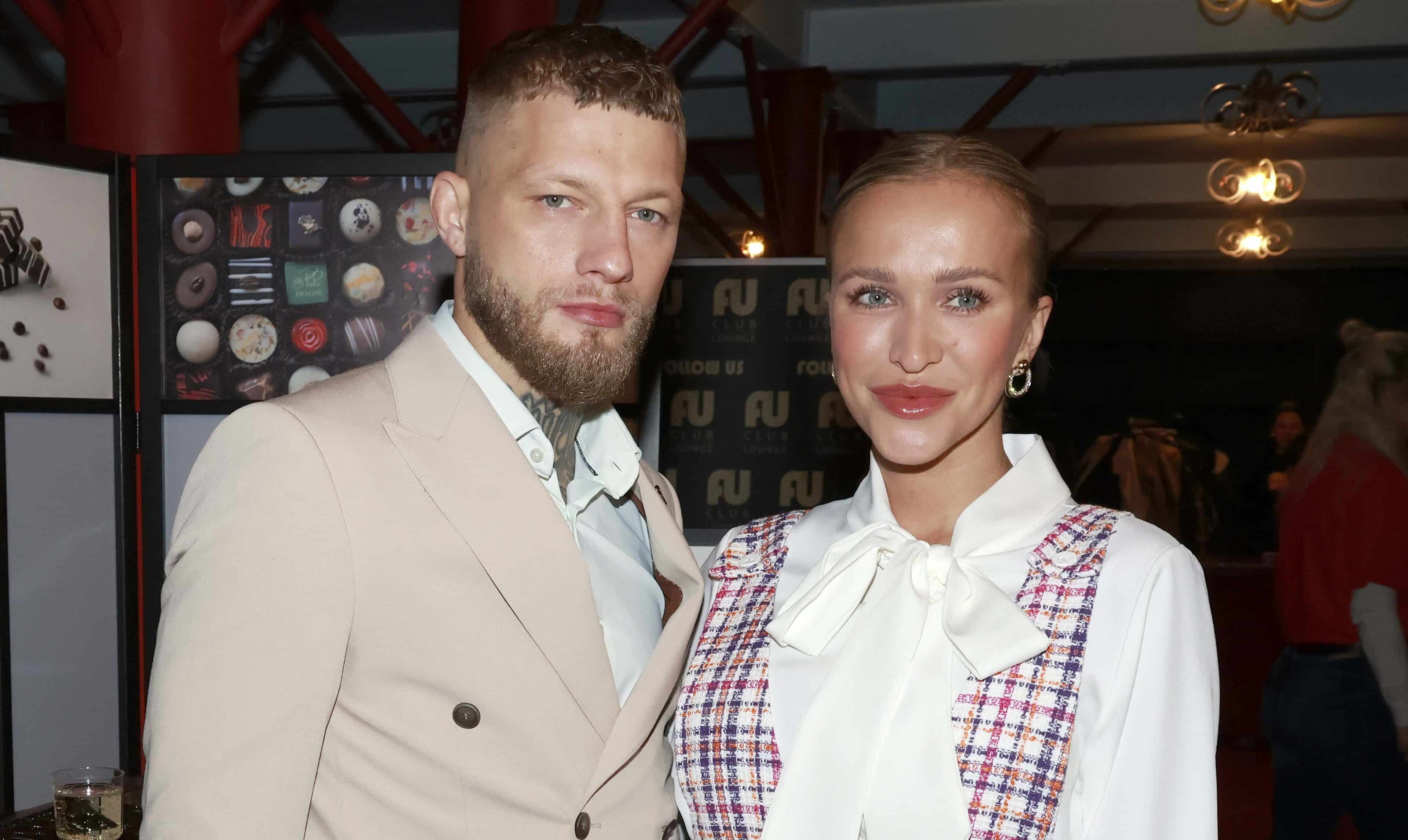 Nela Slováková s partnerem, MMA zápasníkem Radkem Roušalem. Foto: Nextfoto