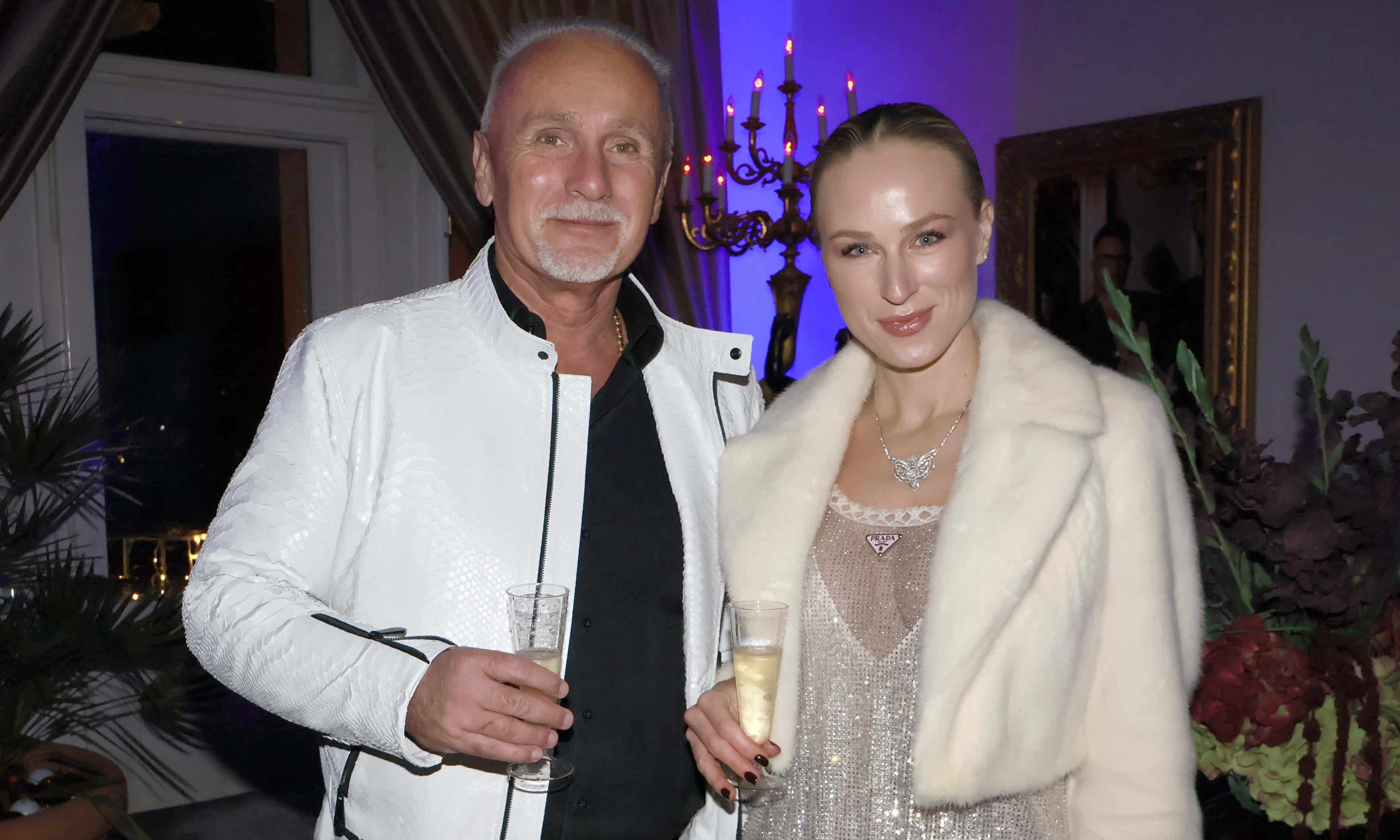Richard Chlad a jeho partnerka Anna Marie Kánská. Foto: Nextfoto
