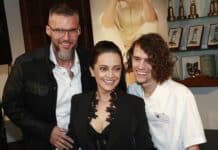 Radek Filipi, Lucie Bílá a její syn Filip Kratochvíl. Foto: Nextfoto