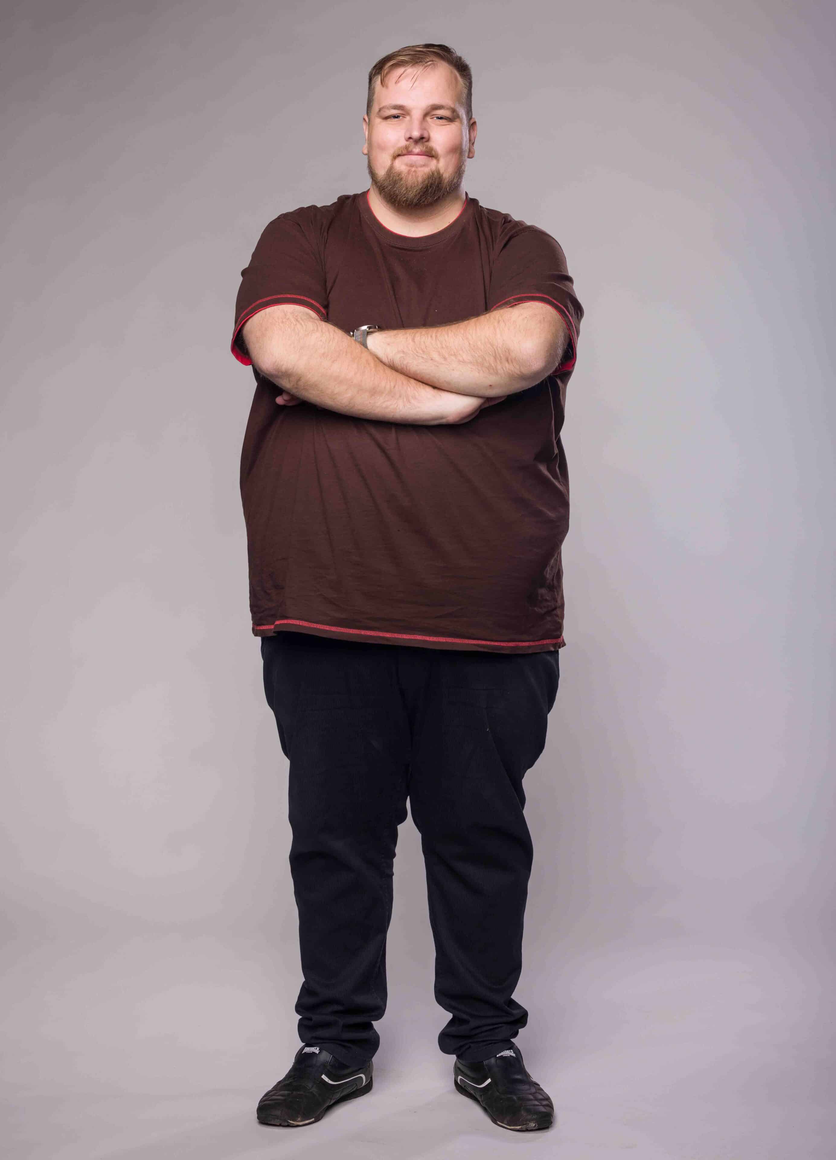 170kilový Matěj Černý v pořadu Extrémní proměny. Foto: TV Nova (se souhlasem)