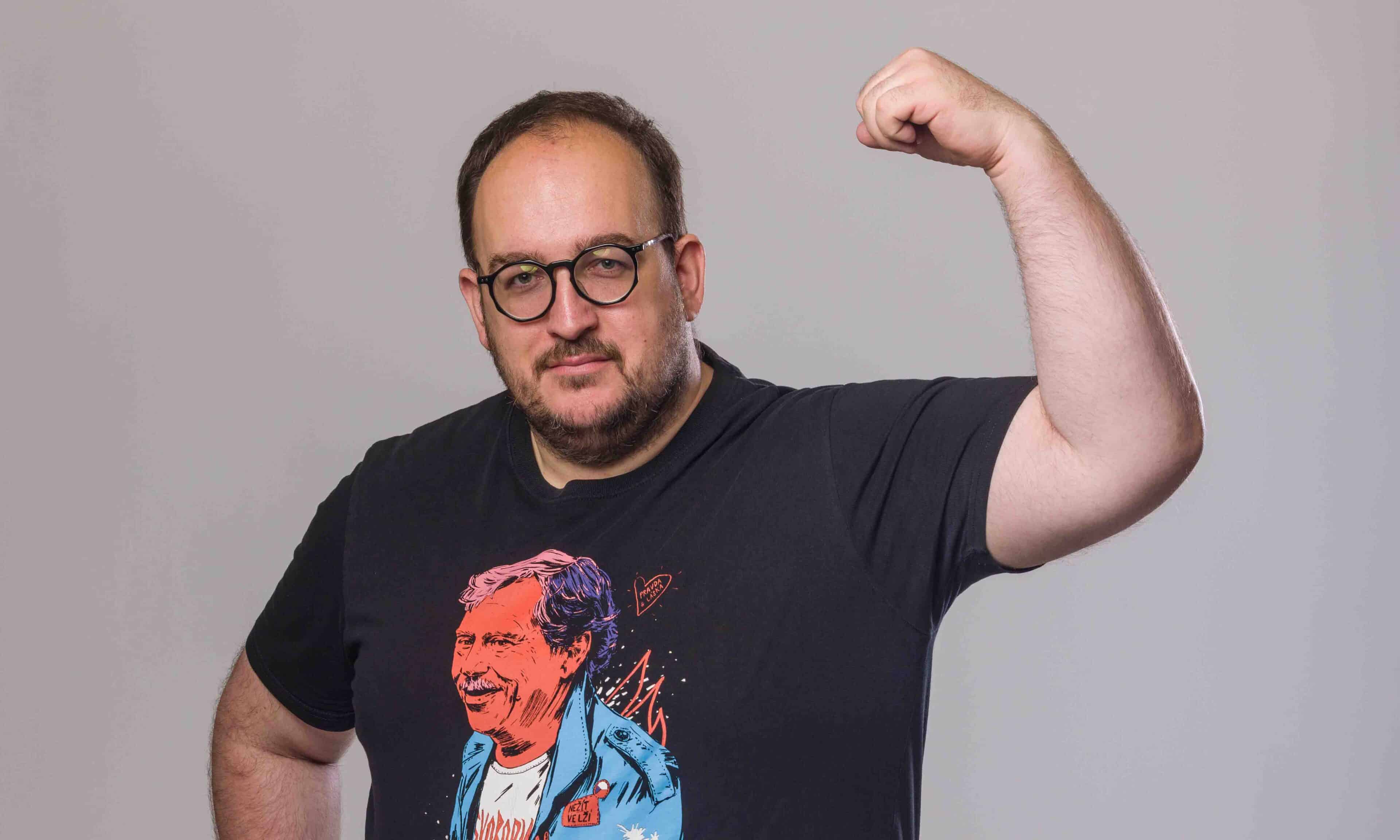 Marek Vala váží 158 kilogramů. Foto: TV Nova (se souhlasem)