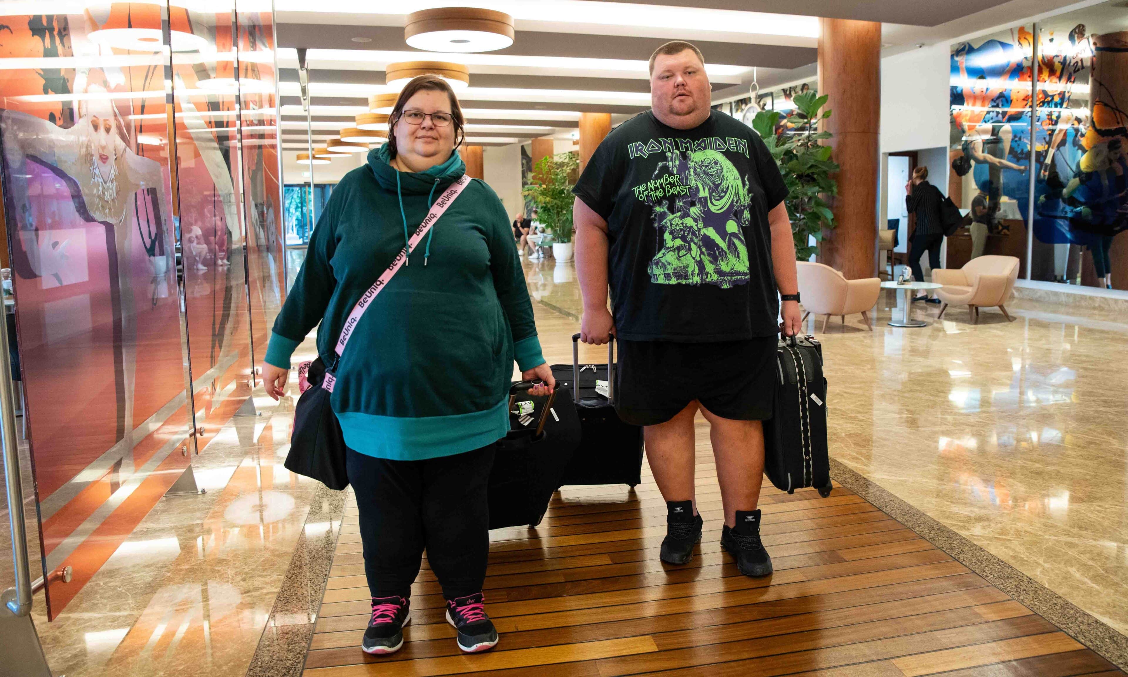 Marie a Luděk před proměnou vážili dohromady 369 kilo. Foto: TV Nova / se souhlasem