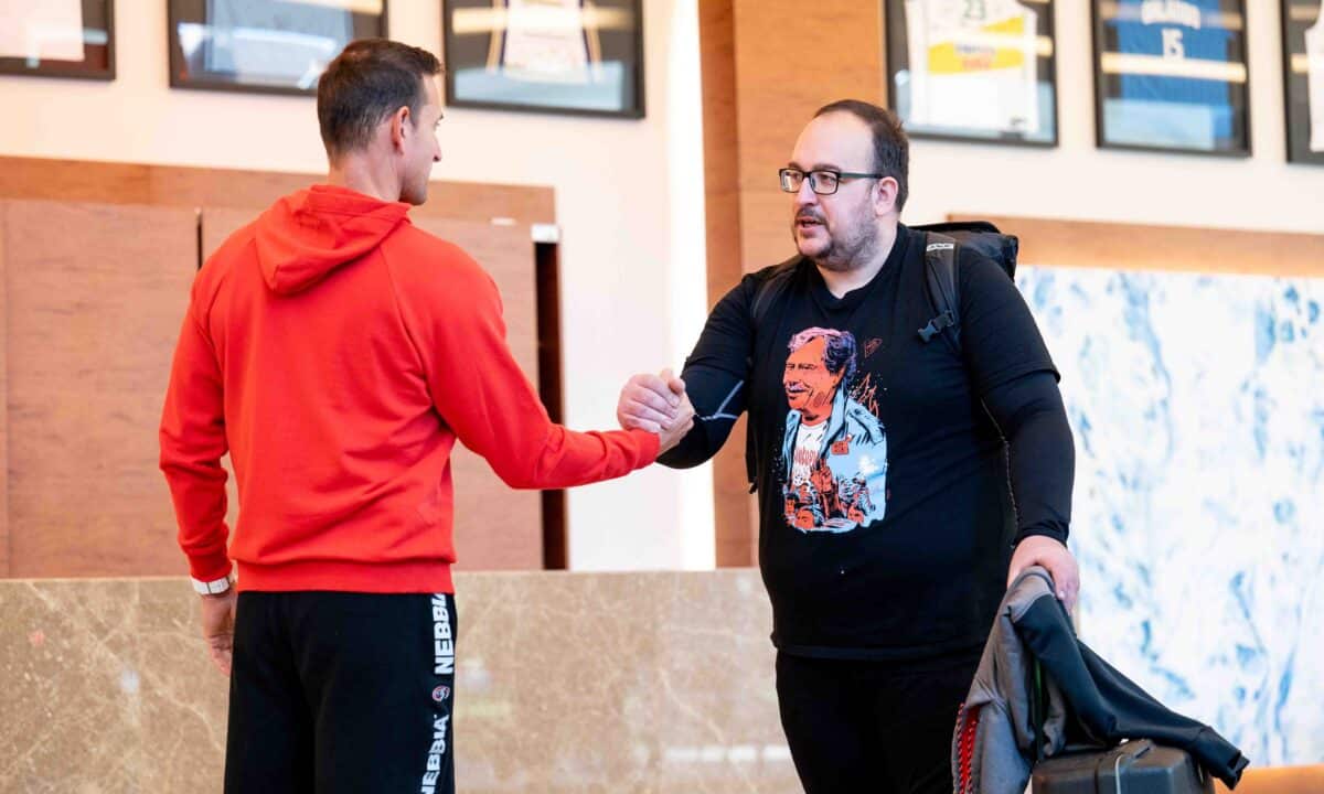 Marek Vala s Martinem Košťálem ma boot camp. Foto: TV Nova (se souhlasem)